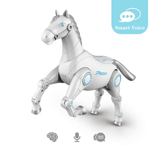 ربات اسباب بازی اسب سفید کنترلی Smart horse model control robot